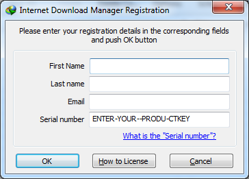 serial number of internet download manager